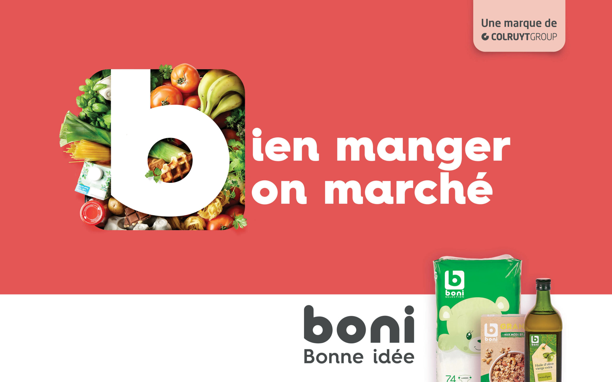 Affiche BONI - Bien mangé bon marché